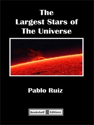 cover image of Largest Stars of the Universe